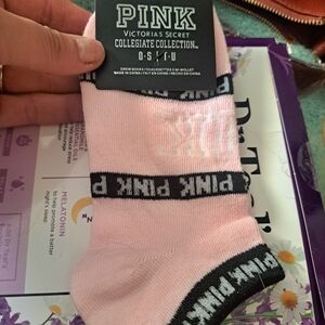Victoria's Secret Pink Crew Socks - Pink